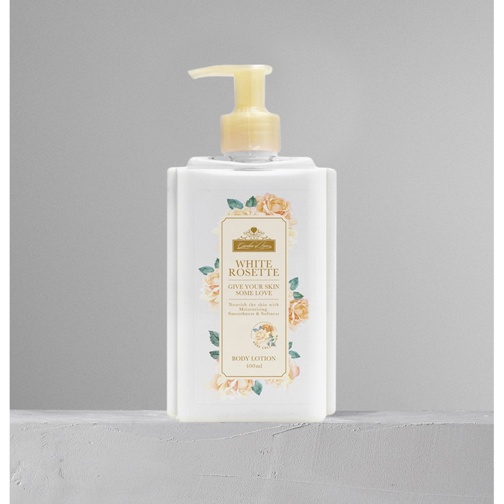 Kem Dưỡng Thể Garden Of Love White Rosette Body Lotion 400ml