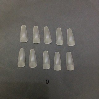 Móng úp lẻ size - 10 móng - phom thang, vuông hsm - nail456