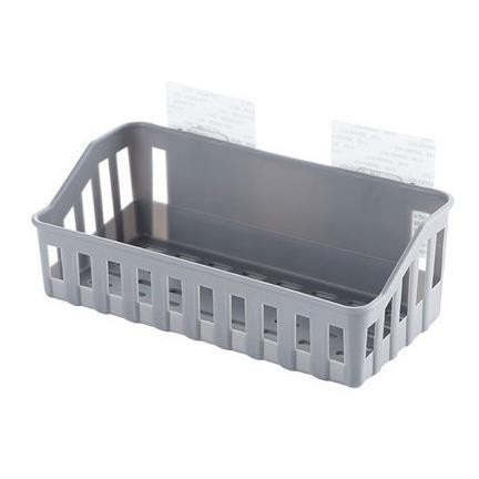Kệ dán tường hình chữ nhật đựng đồ KT: 26x 11,5 x 8,7 x 6cm (ảnh thật)