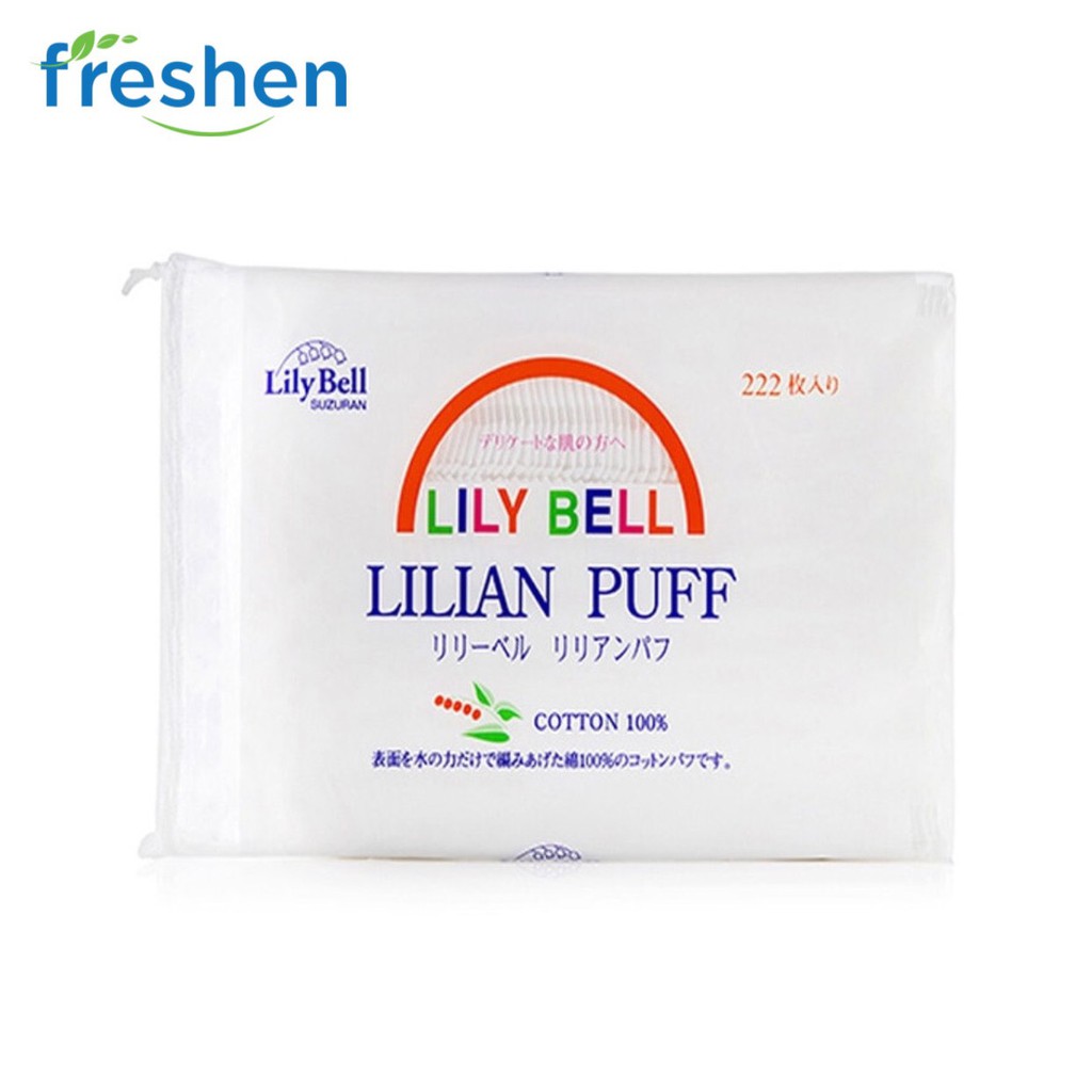 Bông Tẩy Trang Cao Cấp Nhật Bản Lily Bell