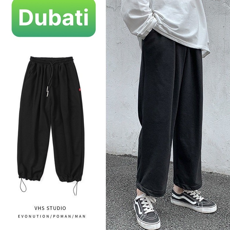QUẦN JOGGER THỂ THAO NAM NỮ ỐNG BO HỌA TIẾT TRƠN PHONG CÁCH CAO CẤP NEW- DUBATI FASHION