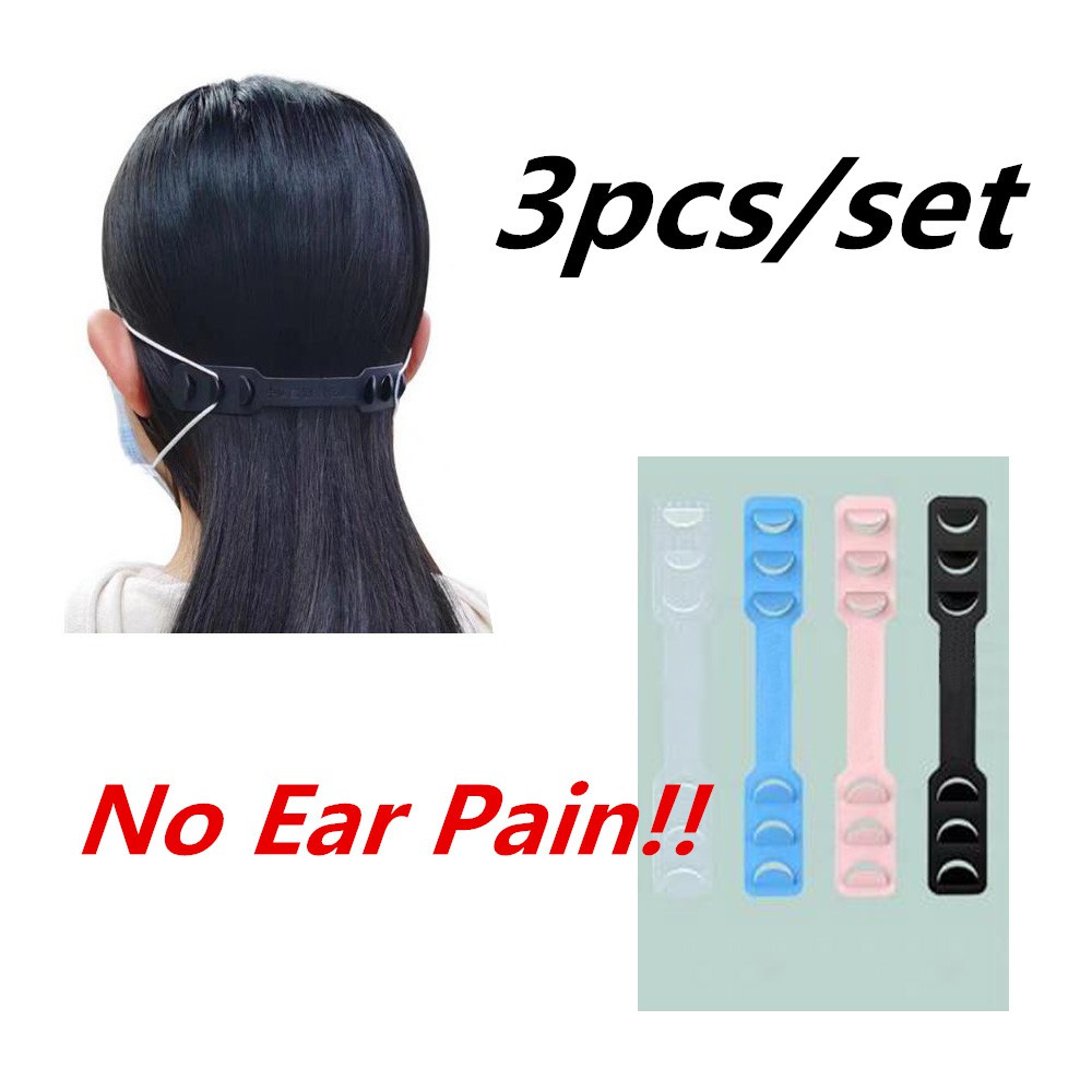 Dụng cụ hỗ trợ móc dây đeo khẩu trang có thể điều chỉnh để bảo vệ tai | BigBuy360 - bigbuy360.vn