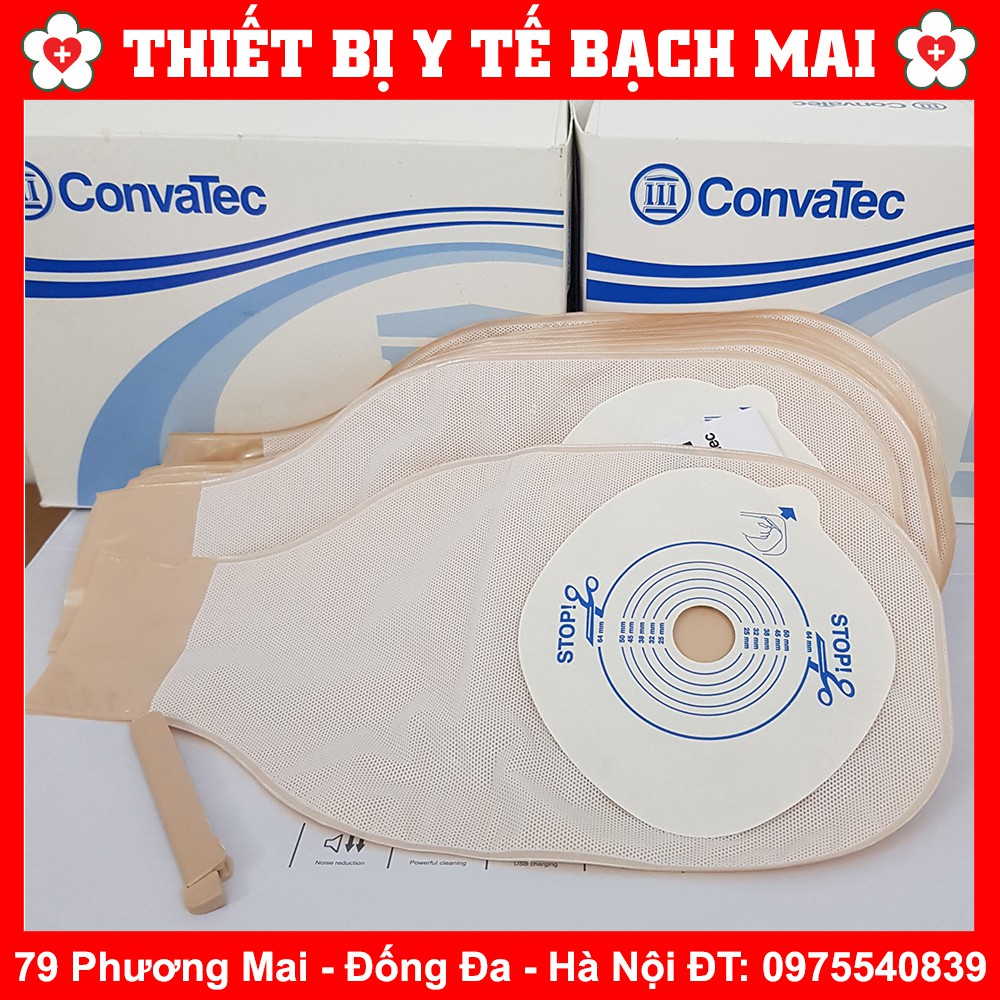 [Hộp 30] Túi Hậu Môn 1 Mảnh Nhân Tạo CONVATEC STOMADRESS PLUS Đục, Trong