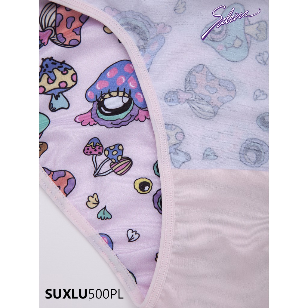 Combo Áo Lót Mút Mỏng Và Quần Đồng Bộ Hồng Nhạt Phối Hoa Văn Ano Collection By Sabina SBXLU500PL+SUXLU500PL | BigBuy360 - bigbuy360.vn