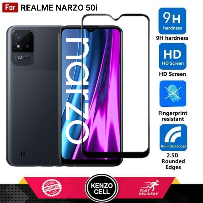Kính Cường Lực Realme Narzo 50i Vết Xước Kính. Miếng Dán Màn Hình Điện Thoại Realme narzo50i