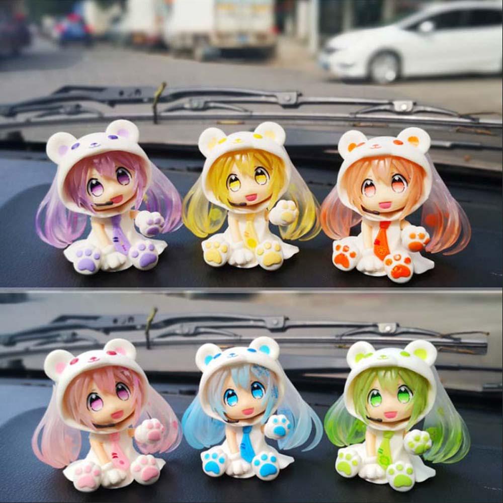 Mô Hình Nhân Vật Hatsune Miku Bằng PVC Trang Trí Bàn Làm Việc