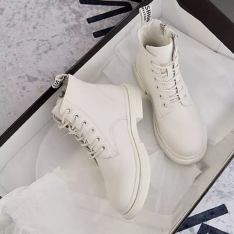 Giày bốt nữ kéo khoá cạnh | BigBuy360 - bigbuy360.vn