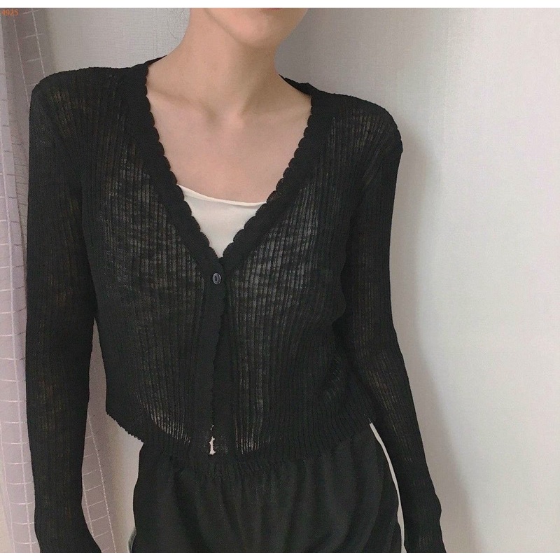 Áo cardigan len mỏng