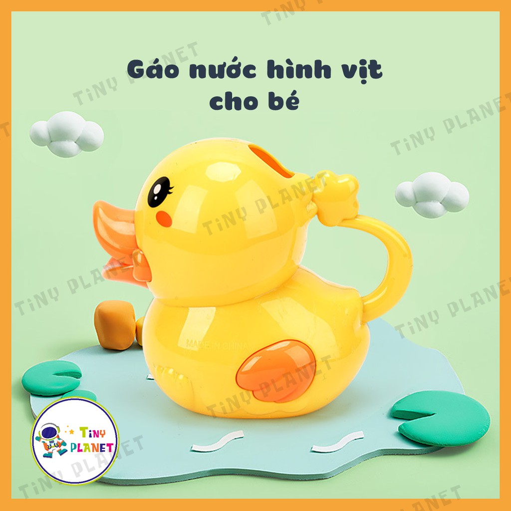 Gáo nước hình chú vịt siêu cute cho bé