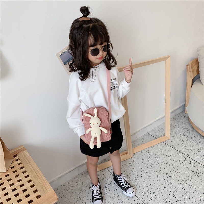 Hàng Mới Về Túi Xách Vải Canvas Phong Cách Hàn Quốc Dễ Thương Cho Bé Gái