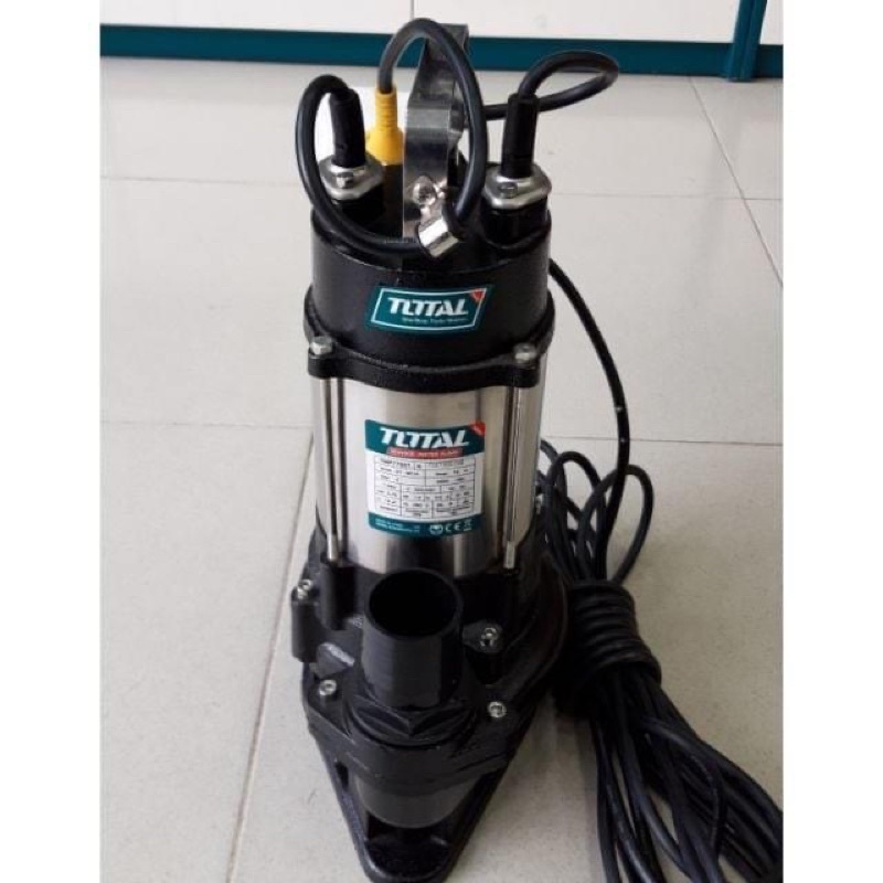 TOTAL Máy bơm chìm nước thải 1.5HP TWP7110016 (Cam kết Chính Hãng 100%)