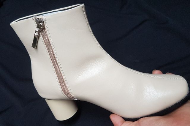 Boot cổ thấp gót trụ Senta Boot336