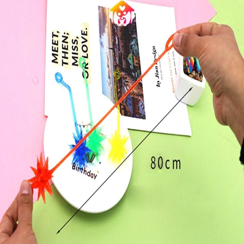 Đồ chơi ném dính Búa sao băng vui nhộn nhiều màu sắc cho bé