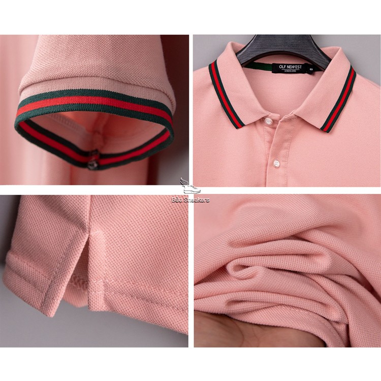 Áo polo nam nữ, áo thun nam nữ cộc tay form rộng thể thao, áo phông cặp có cổ tay lỡ đẹp | BigBuy360 - bigbuy360.vn