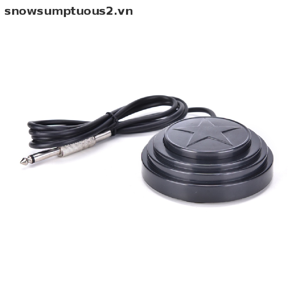 Bàn Đạp Điều Khiển Máy Xăm Hình Tròn 360 Độ Chuyên Dụng