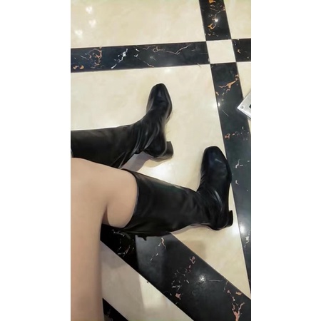 Boot da cao đế 5cm săn sale