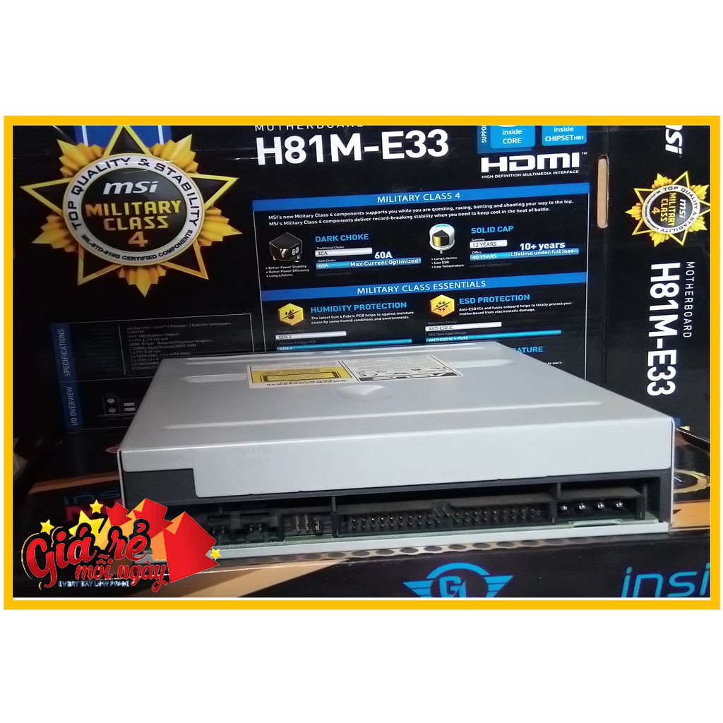 Cáp IDE ATA 40 pin cho ổ cứng HDD, DVD máy tính