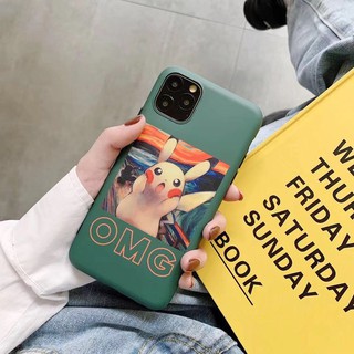 iphone 11 11 pro max Xr Xs max Phim hoạt hình dễ thương Pikachu mềm TPU