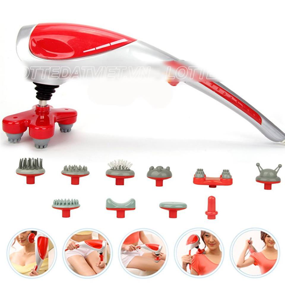 Máy massage cầm tay 10 đầu King Massager