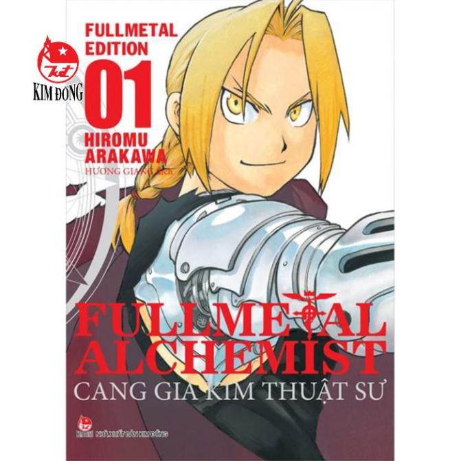 Truyện lẻ - Fullmetal, Alchemist - Cang giả kim thuật sư ( Tập 1,2,3,4,5,6,7,8... ) - Nxb Kim Đồng [CA]