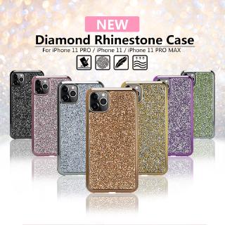 Ốp Điện Thoại TPU Silicon Mềm Đính Đá Giả Kim Cương Chống Rơi Cho iPhone 11 Pro MAX X XS MAX XR iPhone SE2 7 8 6 6s Plus
