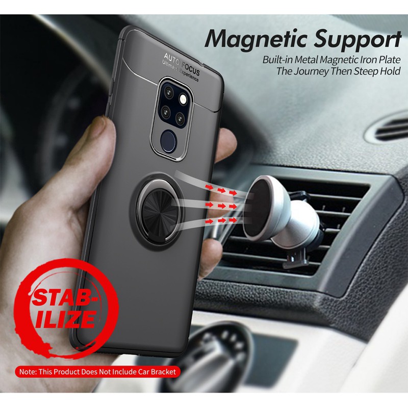Ốp lưng Huawei Mate 20X có vòng khuyên đỡ điện thoại và nam châm gắn xe ô tô | BigBuy360 - bigbuy360.vn