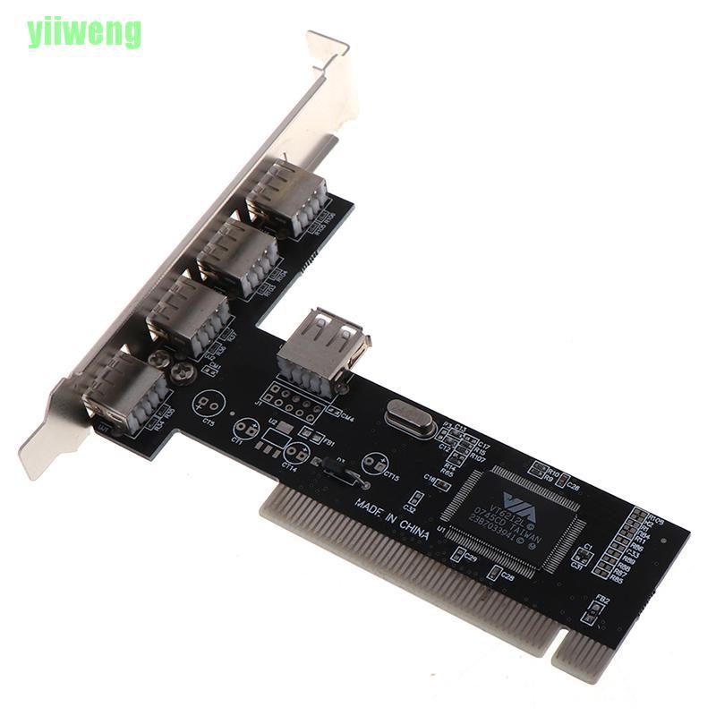 Card Chuyển Đổi Pci 4 Cổng Usb 2.0 480mbps | BigBuy360 - bigbuy360.vn