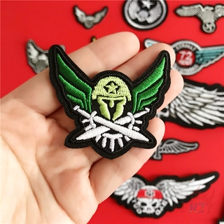 1 Sticker Ủi Thêu Hình Đôi Cánh
