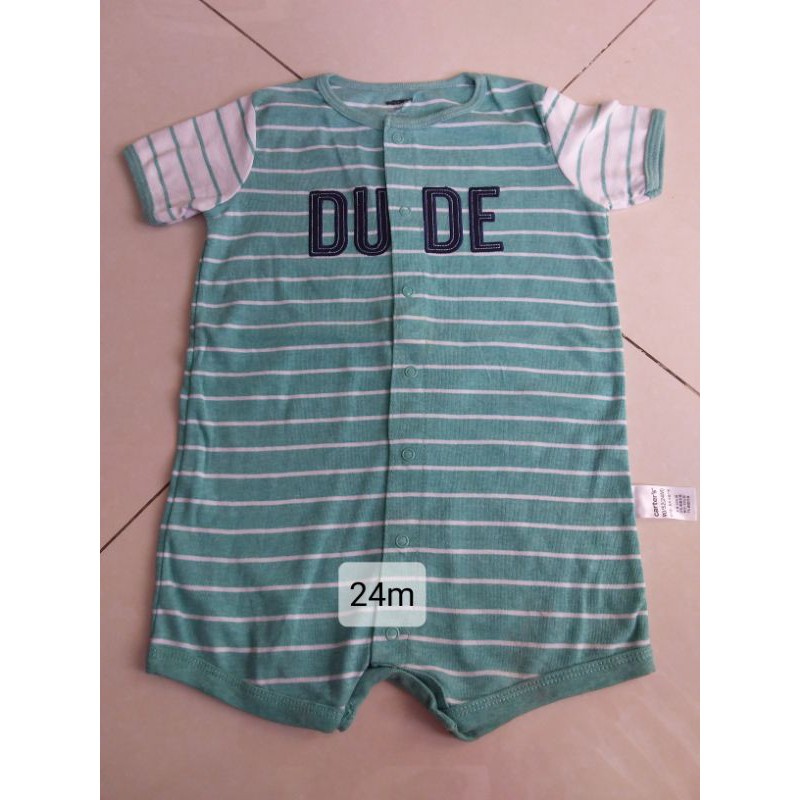 Body đùi CARTER'S bé trai size 24m