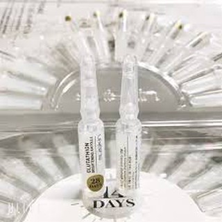Tinh chất dưỡng trắng da, giảm nám Suiskin Glutathione Brightening Ampoule 28 days mẫu mới - tách lẻ