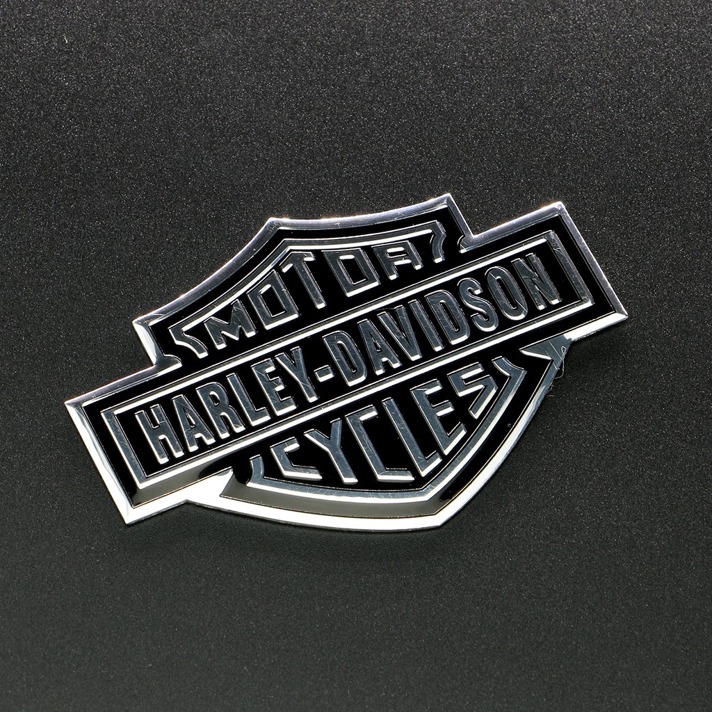 Miếng dán decal bằng nhôm cho trang trí xe máy Harley-Davidson