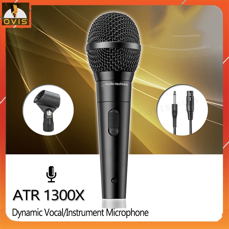 Audio Technica ATR1300X - Micro Dynamic 48V Thu Âm Vocal Và Nhạc Cụ Chuyên Nghiệp