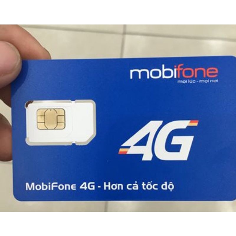 sim thẻ dữ liệu data 3g 4g mobifone