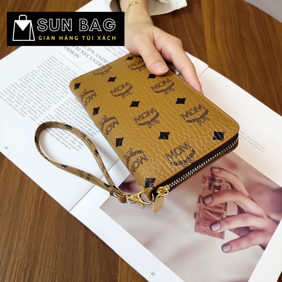 Ví dài nữ cầm tay, dùng đi chơi, đi làm, đi học, dự tiệc, chất da đẹp, thời trang cao cấp size 20cm SB256