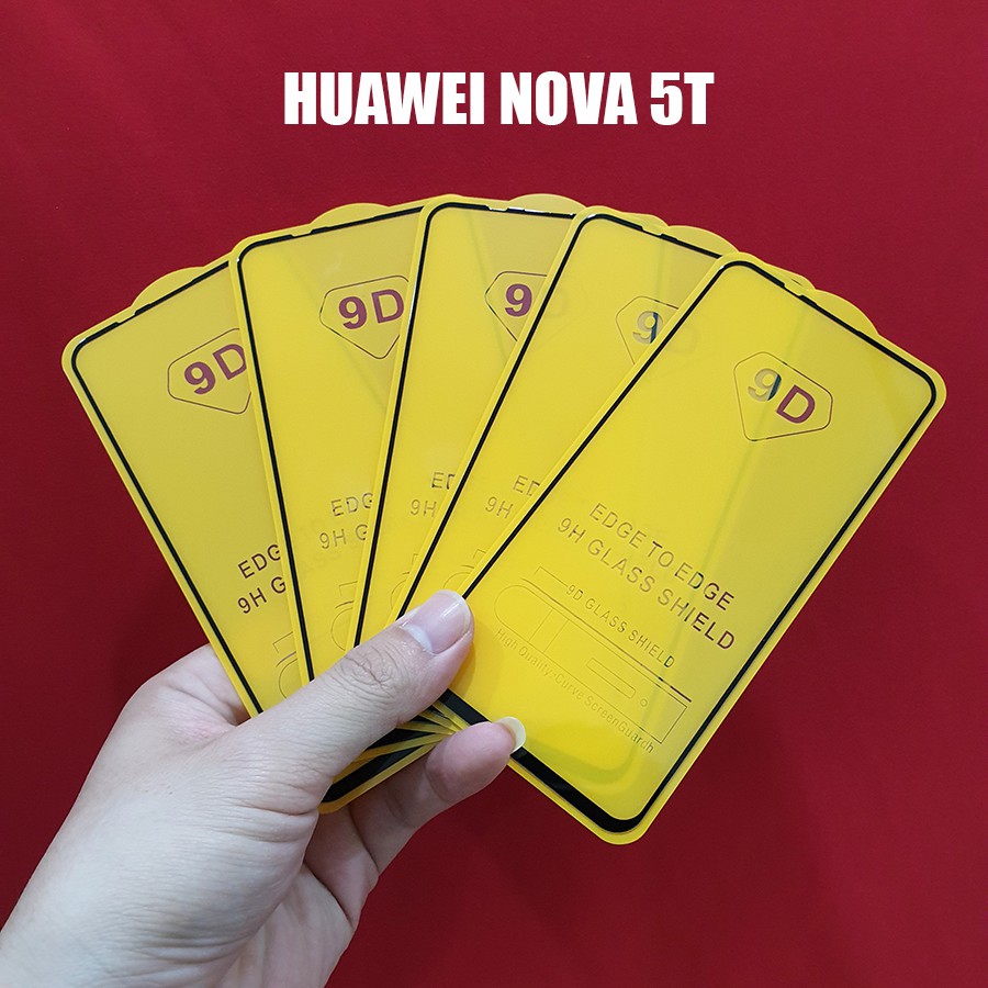 Kính cường lực full màn hình Huawei Nova 5T (YAL-L21 YAL-L61 YAL-L71 YAL-L61D)