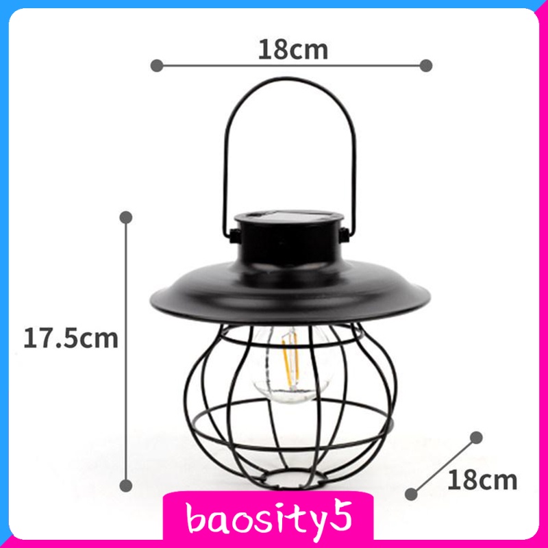 Đèn LED treo trang trí sân vườn dùng năng lượng mặt trời baosity5