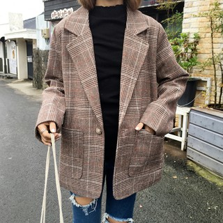 ÁO DẠ BLAZER ULZZANG (Có Sẵn)