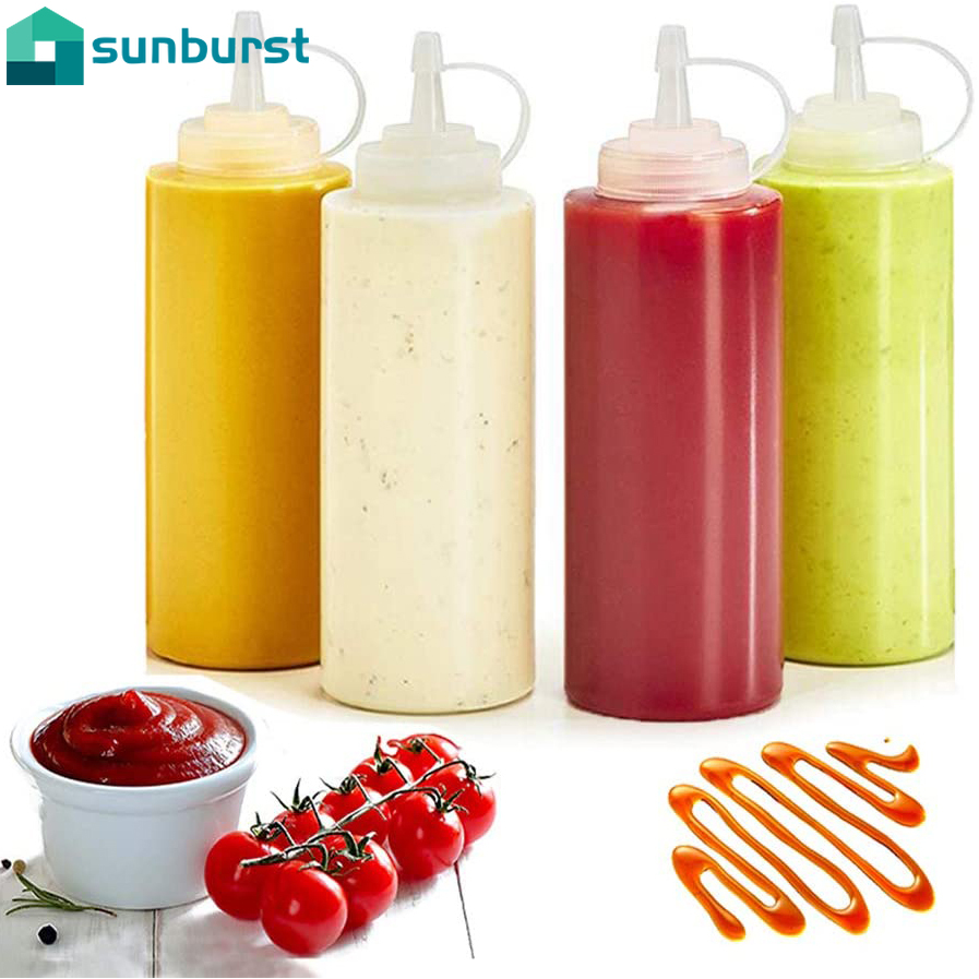 Chai nhựa đựng nước sốt dung tích 240/ 500ml