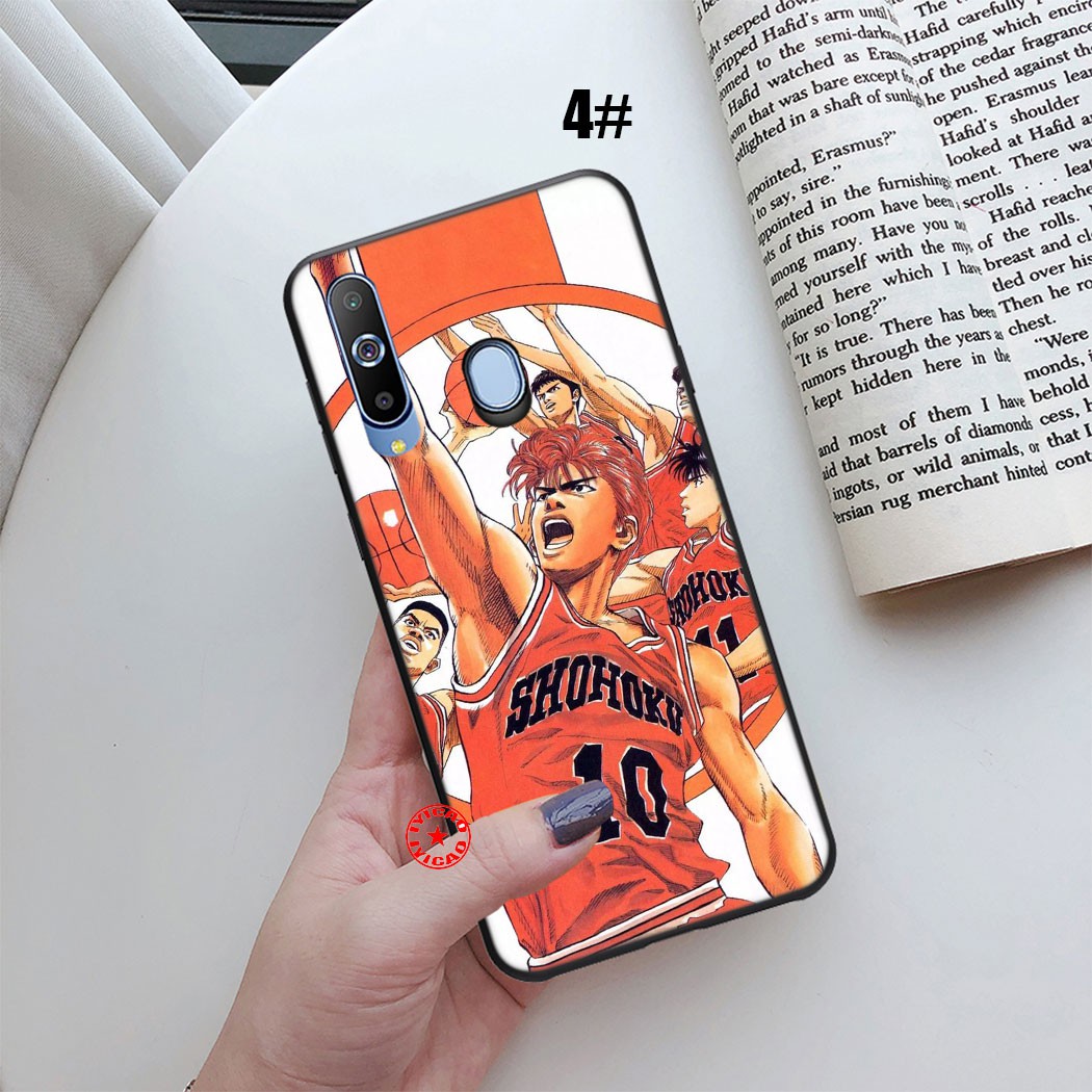 Ốp điện thoại in hình cầu thủ bóng rổ SLAM DUNK 169SA cho Samsung Galaxy A51 A41 A21S A70 A60 A50S A50 A40S A40 M40