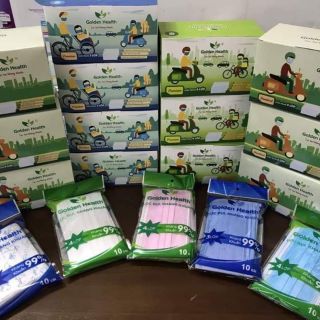 KHẨU TRANG Y TẾ GOLDEN HEALTH CAO CẤP [tặng 1 son môi]