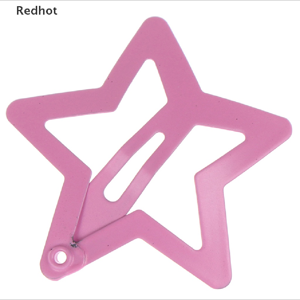 Bộ 6 Kẹp Tóc Kim Loại Hình Ngôi Sao Dễ Thương