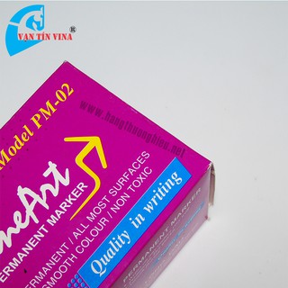Bút lông dầu Queen PM-02 (màu hồng)