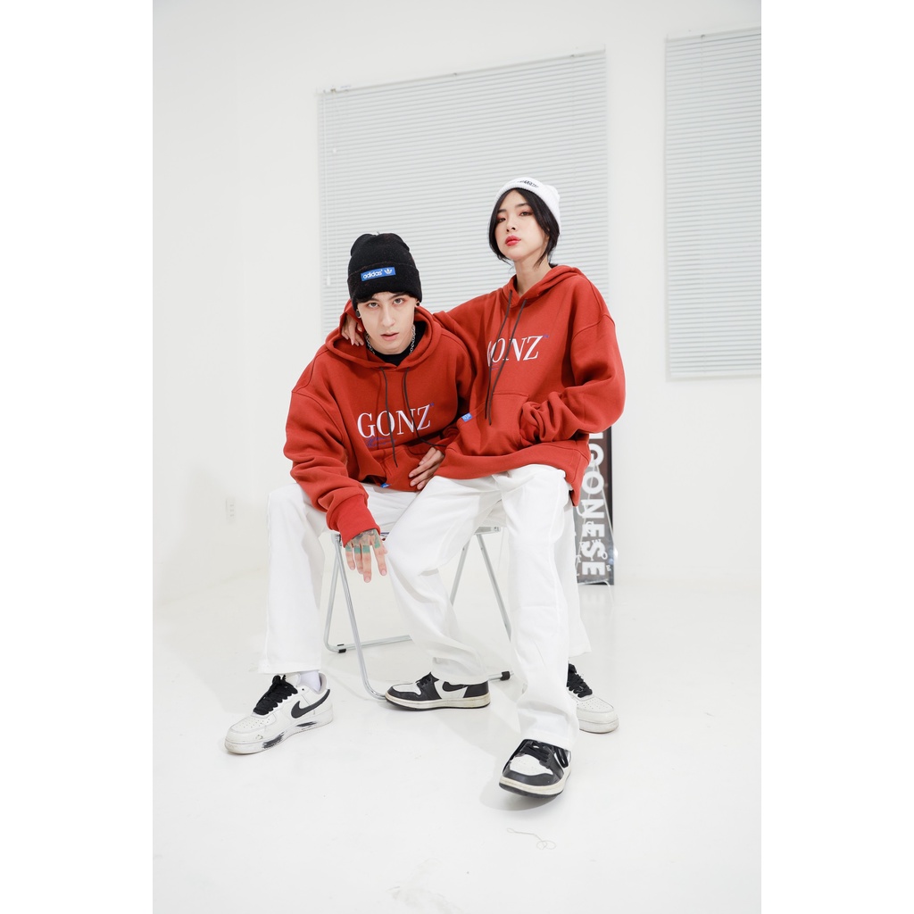 Áo Hoodies Nỉ Mùa Đông Form Rộng - Hoodies 01 Màu Nâu Đỏ | BigBuy360 - bigbuy360.vn