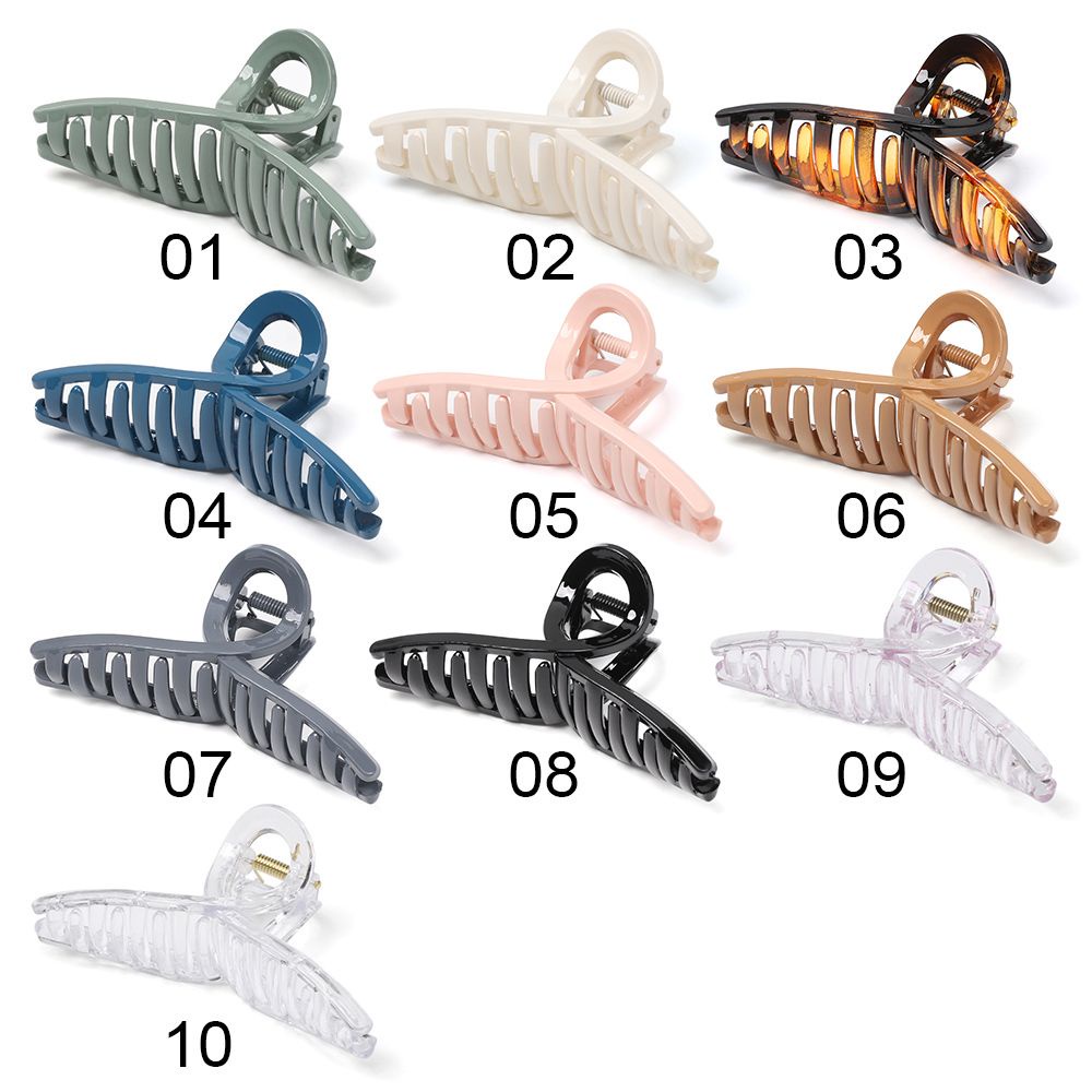 Kẹp tóc càng cua chống trượt phong cách thanh lịch dành cho nữ