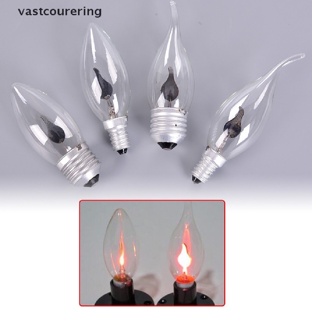 Bóng Đèn LED E27 E14 Hiệu Ứng Ngọn Lửa