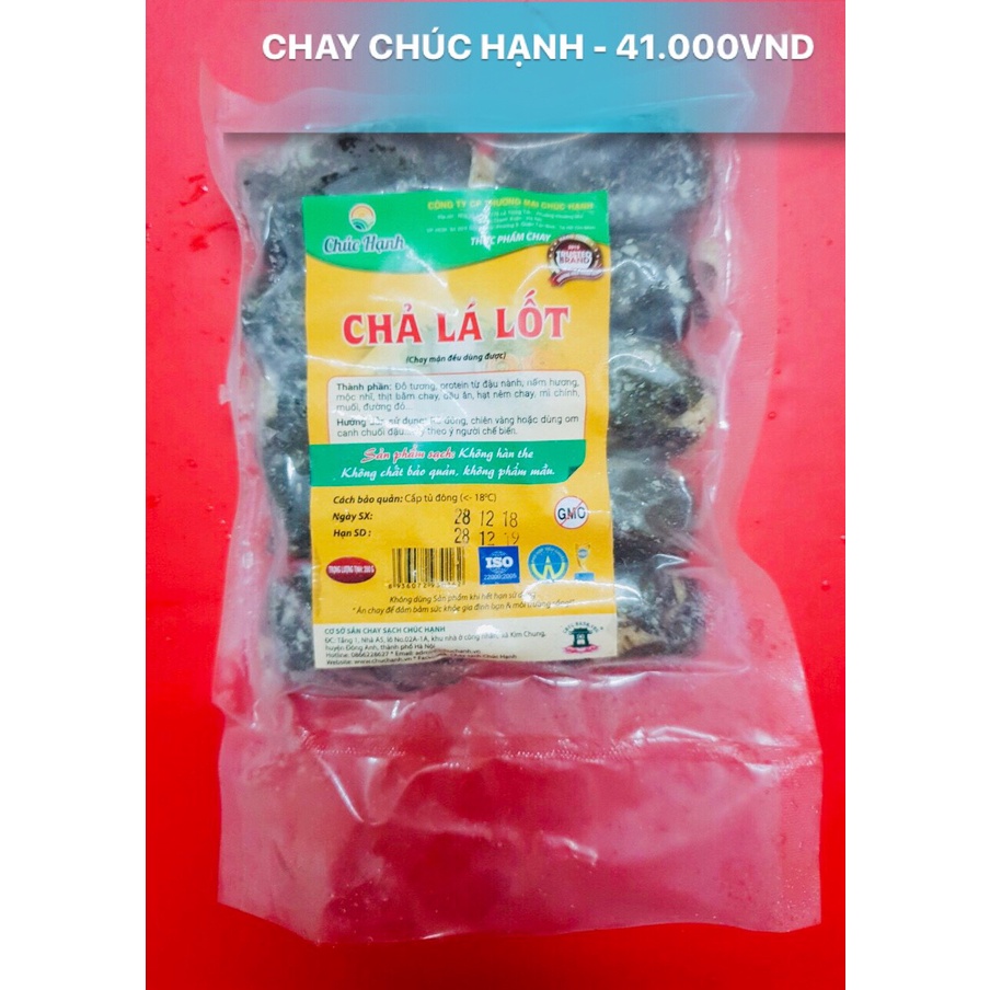 [Đồ Chay] Chả Lá Lốt Chay Thực Phẩm Chay Mang Lại Lợi Ích Rất Lớn Đối Với Sức Khỏe Mỗi Người