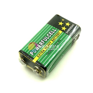 Pin vuông 9v kèm giắc dc