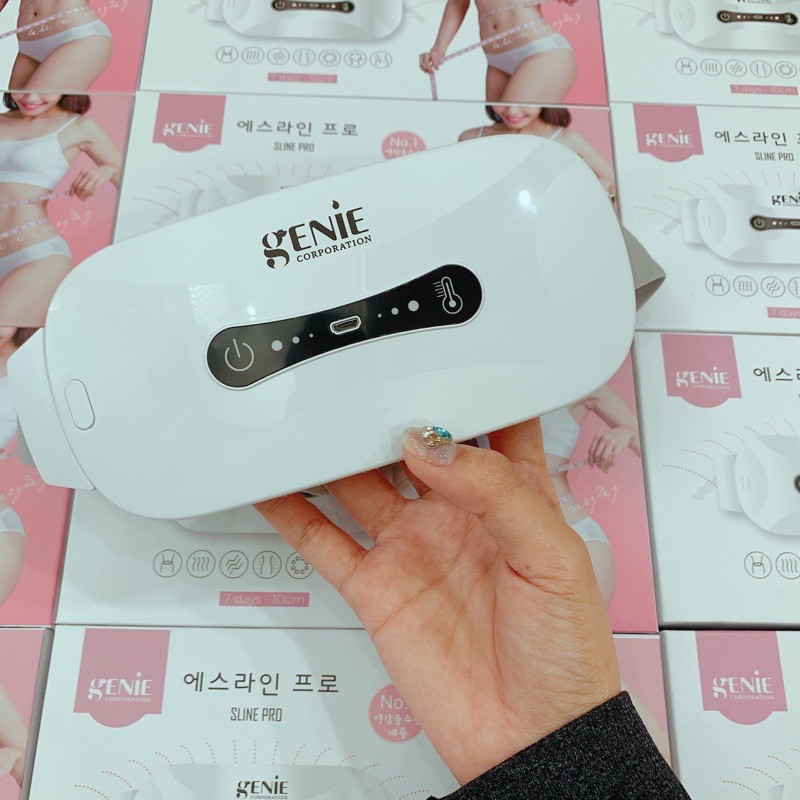 Đai massage tan mỡ Genie, Kem Tan Mỡ & Đai Massage