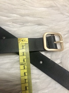 Nịt nữ mặt vuông BẠC - VÀNG bản 2,3cm