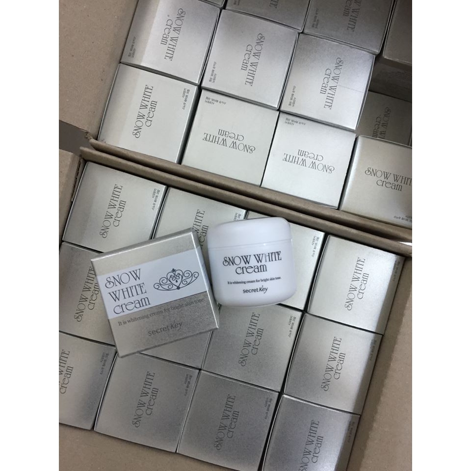 [Cam Kết Chuẩn Auth] KEM DƯỠNG TRẮNG DA SECRET KEY SNOW WHITE CREAM – 50G | BigBuy360 - bigbuy360.vn